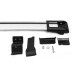 Перемычки на рейлинг под ключ Wingbar V1 (2 шт) Серые для Renault Duster 2018-2024 гг