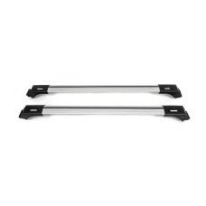 Перемычки на обычные рейлинги под ключ Skybar V1 (2 шт) до 140см, серые