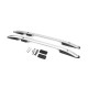 Рейлінги Skyport (сірі) для Fiat Panda 2011-2023 рр