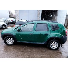 Накладки на арки (4 шт., чорні ABS) для Renault Duster 2008-2017 рр