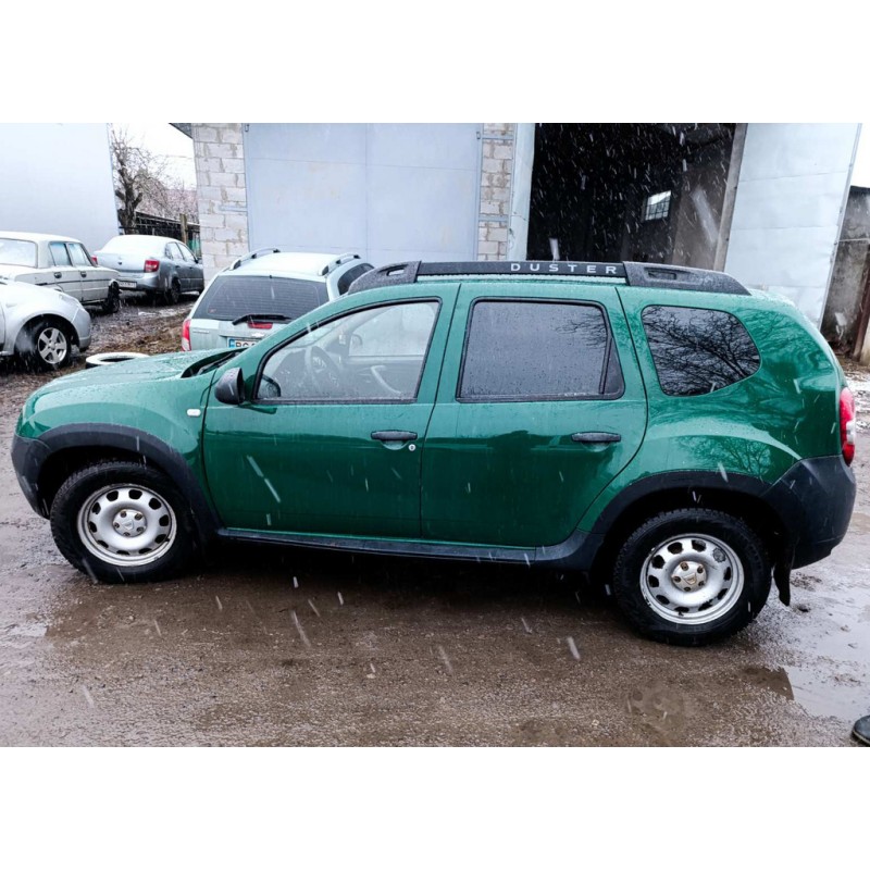 Накладки на арки (4 шт., чорні ABS) для Dacia Duster 2008-2018 рр