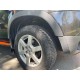Накладки на арки (4 шт., чорні ABS) для Dacia Duster 2008-2018 рр
