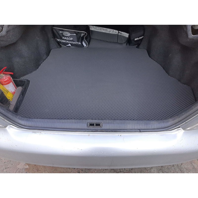 Коврик багажника (EVA, черный) для Toyota Camry 2002-2006 гг