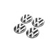 Наклейки на ковпачки 54мм vw-0nakl (4шт) для Тюнінг Volkswagen