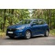 Боковые пороги Allmond Grey (2 шт., алюминий) для Dacia Sandero 2021- гг