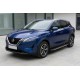 Боковые пороги Bosphorus Grey (2 шт., алюминий) для Nissan Qashqai 2021- гг
