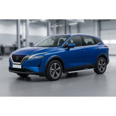 Боковые Подножки Maya V1 (2 шт., Алюминий) для Nissan Qashqai 2021- гг