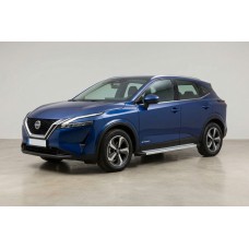 Боковые Подножки Maya V2 (2 шт., Алюминий) для Nissan Qashqai 2021- гг