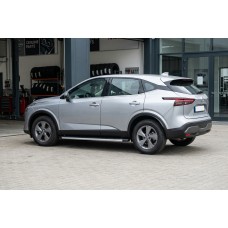 Боковые Подножки Fullmond (2 шт., Алюминий) для Nissan Qashqai 2021- гг