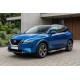 Боковые Подножки Tayga V2 (2 шт., Алюминий) для Nissan Qashqai 2021- гг