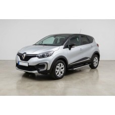 Боковые Подножки Duru (2 шт., Алюминий) для Renault Captur 2019- гг
