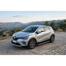 Боковые Подножки BlackLine (2 шт., Алюминий) для Renault Captur 2019- гг