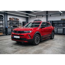 Боковые Подножки Maya Red (2 шт., Алюминий) для Opel Mokka 2021- гг