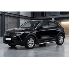 Боковые Подножки Line (2 шт., Алюминий) для Opel Mokka 2021- гг