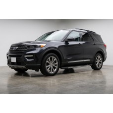 Бокові пороги Bosphorus Grey (2 шт., Алюміній) для Ford Explorer 2019- рр