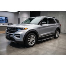 Бокові пороги Duru (2 шт., Алюміній) для Ford Explorer 2019- рр