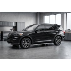 Бокові пороги Maydos V1 (2 шт., Алюміній) для Ford Explorer 2019- рр