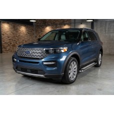 Бокові пороги Maydos V2 (2 шт., Алюміній) для Ford Explorer 2019- рр