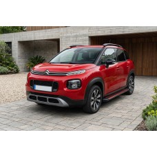 Боковые Подножки Maya Red (2 шт., Алюминий) для Citroen C-3 Aircross 2017-2024 гг