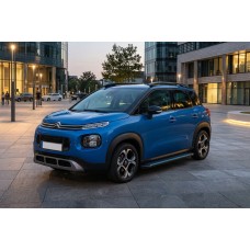 Боковые Подножки Maya Blue (2 шт., Алюминий) для Citroen C-3 Aircross 2017-2024 гг