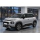 Боковые Подножки Mevsim Grey (2 шт., Алюминий) для Citroen C-3 Aircross 2017-2024 гг