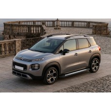 Боковые Подножки Vision New Black (2 шт., Алюминий) для Citroen C-3 Aircross 2017-2024 гг