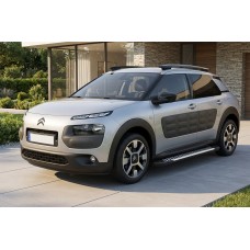 Боковые Подножки Line (2 шт., Алюминий) для Citroen Cactus 2014-2020 гг