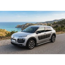 Бокові пороги Maydos V2 (2 шт., Алюміній) для Citroen Cactus 2014-2020 рр