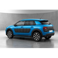 Боковые Подножки Maya Blue (2 шт., Алюминий) для Citroen Cactus 2014-2020 гг