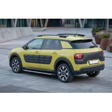 Боковые Подножки Maya V1 (2 шт., Алюминий) для Citroen Cactus 2014-2020 гг