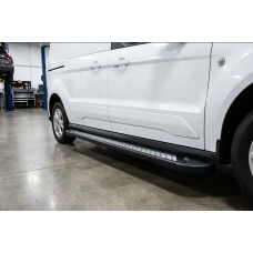 Бокові пороги Vision New Black (2 шт., Алюміній) Максі база для Volkswagen Caddy 2020- рр