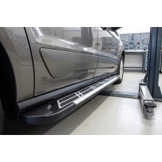 Бокові пороги Sunrise (2 шт., Алюміній) Максі база для Volkswagen Caddy 2020- рр