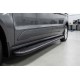 Боковые пороги Bosphorus Black (2 шт., алюминий) Стандартная база для Volkswagen Caddy 2020- гг