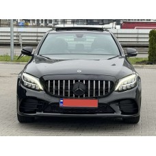 Передня оптика (2 шт, без блоків, рестайлінг) для Mercedes C-сlass W205 2014-2021 рр