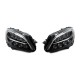 Передняя оптика (2 шт, рестайлинг) для Mercedes C-сlass W205 2014-2021 гг
