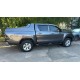 Бокові пороги Dakar V2 з LED (2 шт, метал) для Toyota Hilux 2015- рр