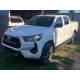 Бокові пороги Dakar V1 без LED (2 шт, метал) для Toyota Hilux 2015- рр
