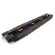 Бокові пороги Dakar V1 з LED (2 шт, метал) для Mitsubishi L200 2006-2015 рр