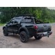 Бокові пороги Dakar V2 з LED (2 шт, метал) для Mitsubishi L200 2006-2015 рр