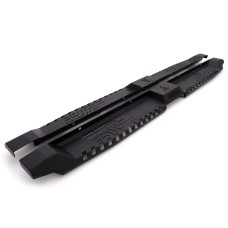 Бокові пороги Dakar V2 без LED (2 шт, метал) для Mitsubishi L200 2006-2015 рр