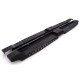 Бокові пороги Dakar V2 без LED (2 шт, метал) для Ford Ranger 2011-2022 рр
