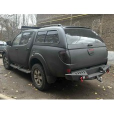 Посилений задній бампер Dakar V1 (2010-2015) для Mitsubishi L200 рр