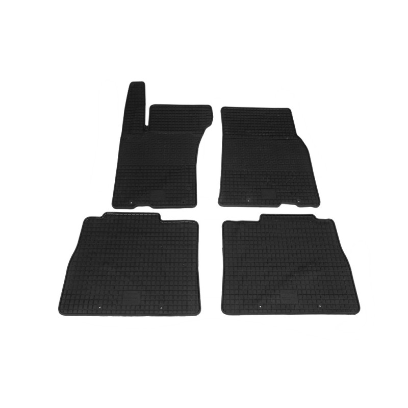Гумові килимки (4 шт, Polytep) для Mercedes ML W163