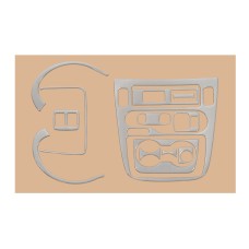 Декор на панель Алюміній для Honda HR-V 1998-2006 рр