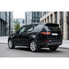 Бокові пороги Allmond Grey (2 шт, алюм) для Land Rover Discovery V 2017- рр