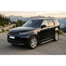 Бокові пороги Maya V1 (2 шт., Алюміній) для Land Rover Discovery V 2017- рр