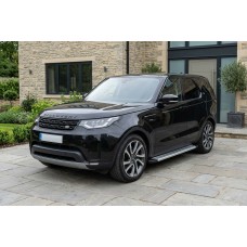 Бокові пороги Maya V2 (2 шт., Алюміній) для Land Rover Discovery V 2017- рр