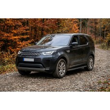 Бокові пороги Bosphorus Black (2 шт., Алюміній) для Land Rover Discovery V 2017- рр