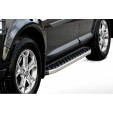 Боковые Подножки BlackLine (2 шт., Алюминий) для Land Rover Discovery V 2017- гг