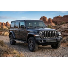 Бокові пороги Bosphorus Grey (2 шт., Алюміній) для Jeep Wrangler 2018- рр